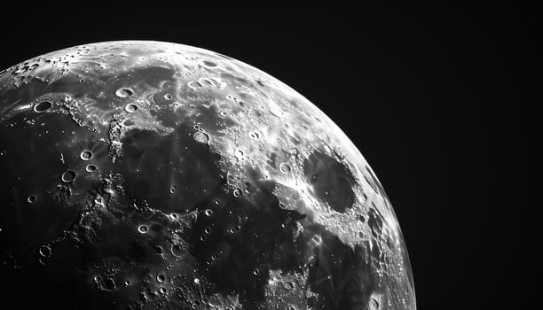 AI generated black background with water drops on it photo