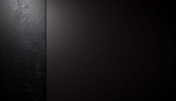 AI generated black wood floor with dark wood planks photo
