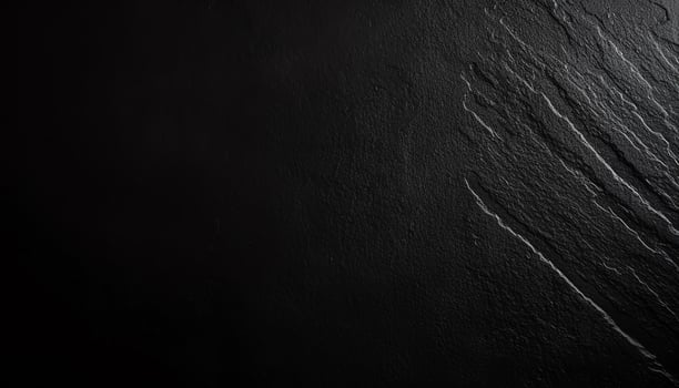 AI generated black wood floor with dark wood planks photo