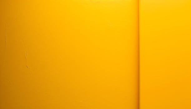 AI generated a yellow wall with a bright light photo