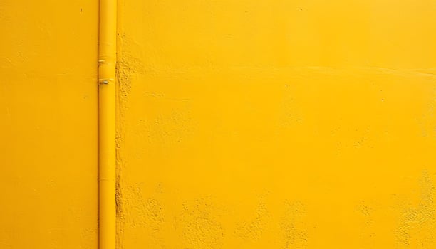 AI generated a yellow painted wall with a yellow paint photo