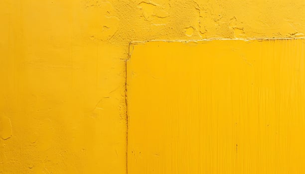 AI generated a yellow painted wall with a yellow paint photo