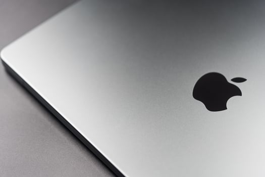 Bangkok, Thailand - December 29, 2023 The new Apple MacBook pro. Apple MacBook Pro M3 Max, Space Black photo