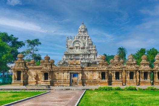 Kailashnath Temple, early 8th century Pallava, Kanchipuram photo