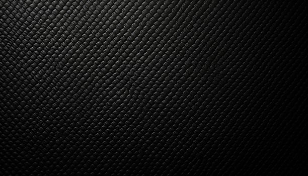 AI generated Abstract textile design on black background, modern and elegant generated by AI photo