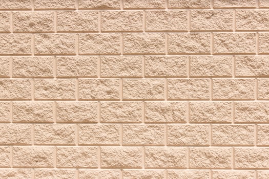 Orange brick wall pattern background for copy space and texture photo