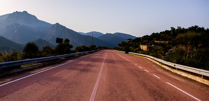 photo with beautiful landscape from the island of Sardinia, Italy