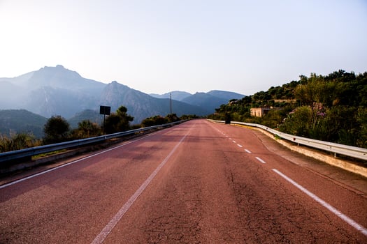 photo with beautiful landscape from the island of Sardinia, Italy