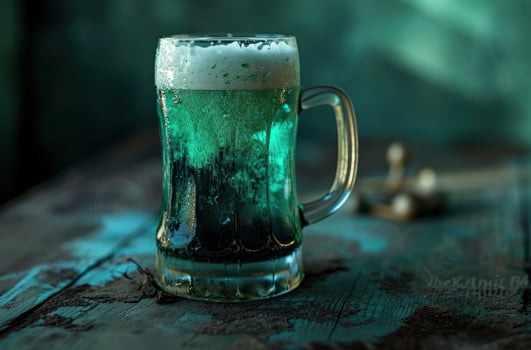 AI generated st patrick's day st patrick's day beer photo