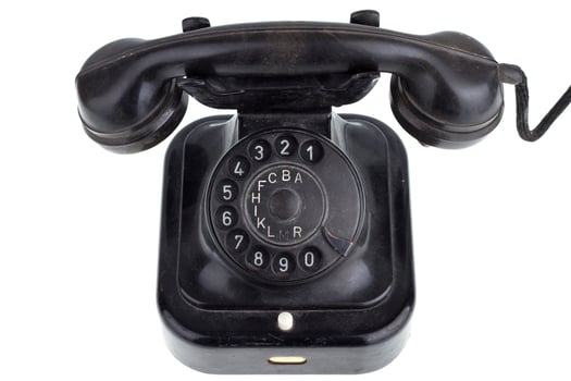Old Retro telephone photo