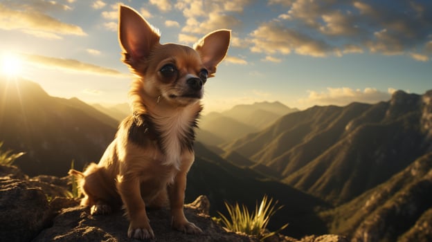AI generated chihuahua high quality image photo