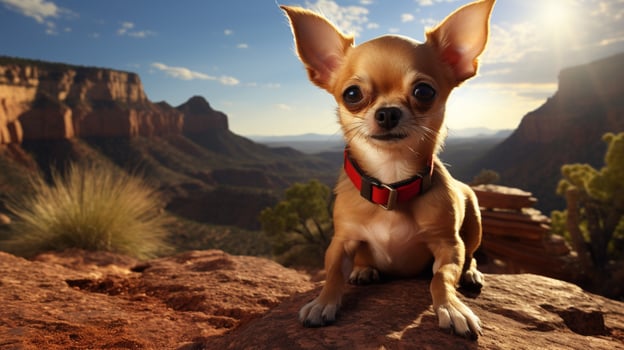 AI generated chihuahua high quality image photo