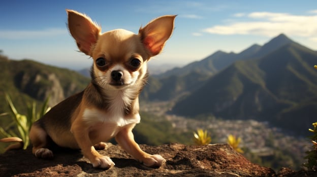 AI generated chihuahua high quality image photo