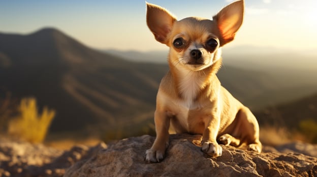 AI generated chihuahua high quality image photo