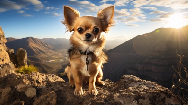 AI generated chihuahua high quality image photo