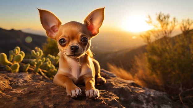 AI generated chihuahua high quality image photo