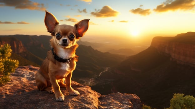 AI generated chihuahua high quality image photo