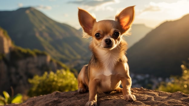 AI generated chihuahua high quality image photo