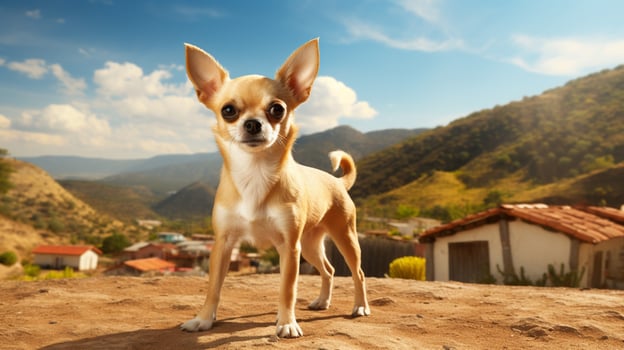 AI generated chihuahua high quality image photo