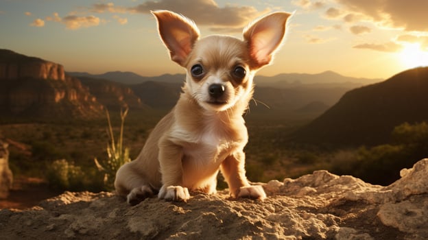 AI generated chihuahua high quality image photo