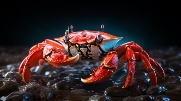 AI generated crab high quality image photo