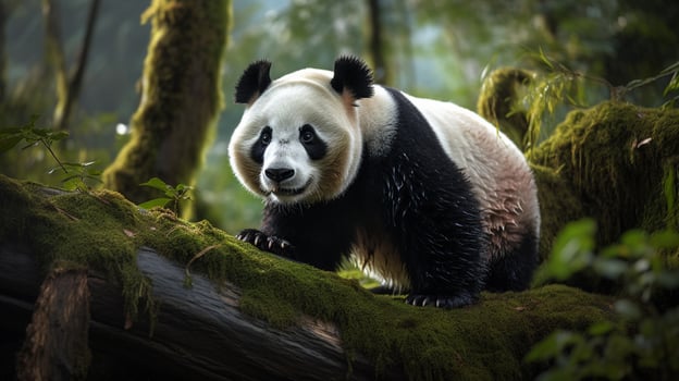 AI generated giant panda high quality image photo
