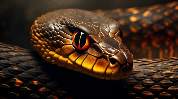 AI generated king cobra high quality image photo