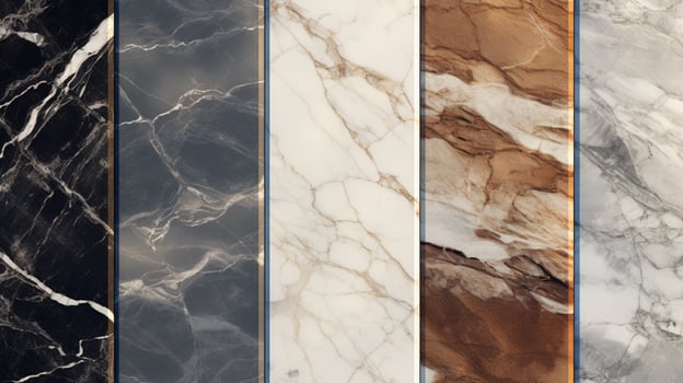 AI generated Marble Textures background photo