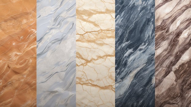 AI generated Marble Textures background photo