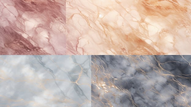 AI generated Marble Textures background photo