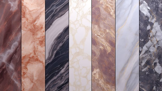 AI generated Marble Textures background photo