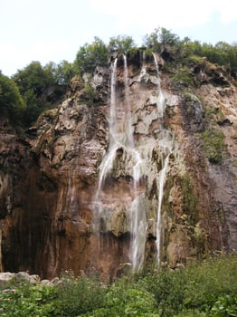 Plitvice Lakes national park in Croatia photo