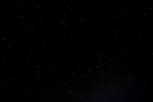 Evening night Sky with millon Star  on the mountain.abstract star background. photo