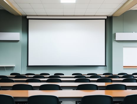 AI generated Dynamic LED Screen Mockup for Vibrant Displays - AI Generated photo