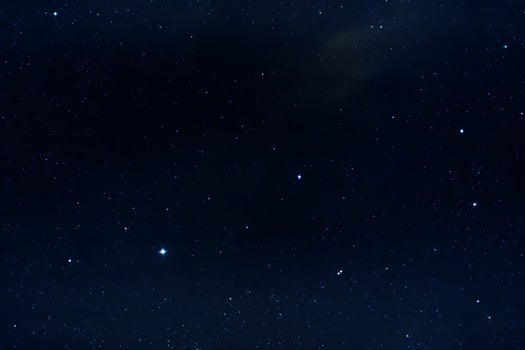 AI generated seamless texture and full-frame background of starry night sky, neural network generated image photo