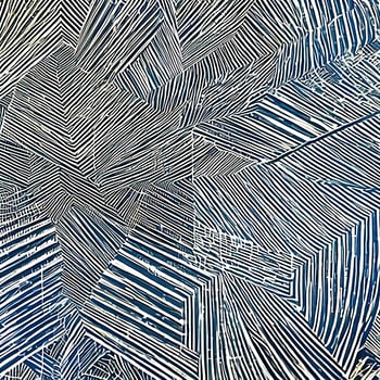 AI generated abstract background with illusion effect photo