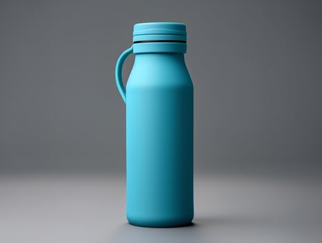 AI generated Dynamic Sports Water Bottle Mockup - AI Generated photo