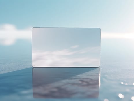 AI generated Professional Business Card Mockup - AI Generated photo
