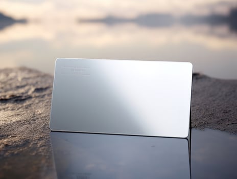 AI generated Professional Business Card Mockup - AI Generated photo