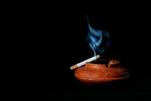 World no Tobacco Day Background, No smoking concept. photo