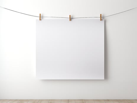 AI generated Eye-Catching Poster Mockup for Events and Promotions - AI Generated photo