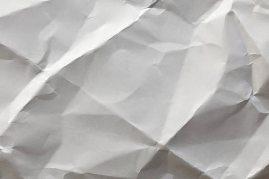White Crumpled Paper photo