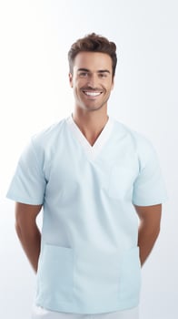 AI generated Professional Dentist with Modern Approach to Dental Care, Health Advocate photo