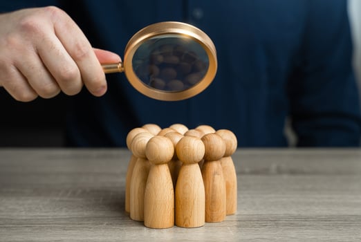 Explore a group of people. Finding people and workers on the job. Uncover patterns, motivations, and influences that guide community behavior photo