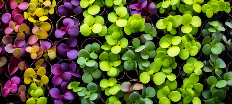 AI generated exquisite macro shot of vibrant microgreens  showcasing delicate nature and nutrient rich appeal photo