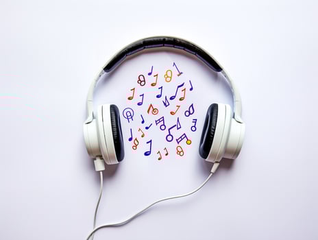 AI generated Fun Custom Sticker Sheet Mockup for Creative Expression - AI Generated photo