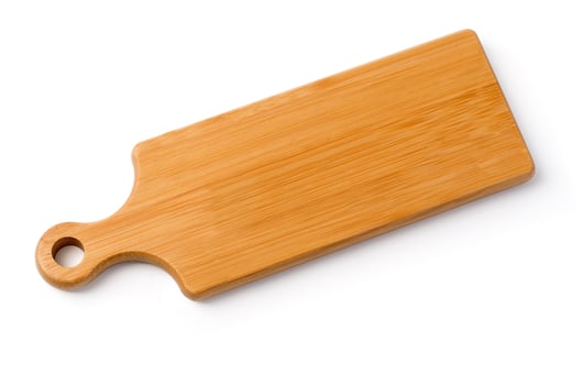 Wooden board isolated photo