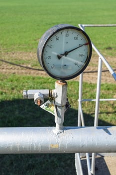 The manometer is the device for measurement of pressure. Manometer photo