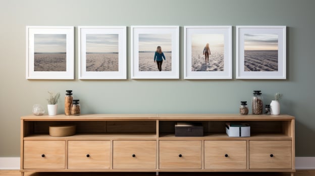 AI generated Framed photos, love letters, and personalized artwork photo
