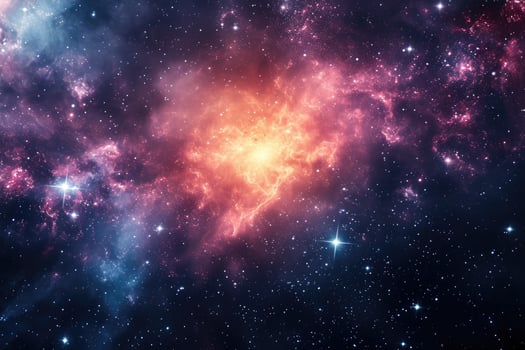 Incredible galaxy background photo